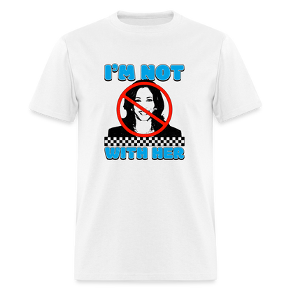 I’m not with her Classic T-Shirt - white