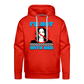 I’m not with her Men’s Premium Hoodie - red