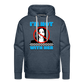 I’m not with her Men’s Premium Hoodie - heather denim