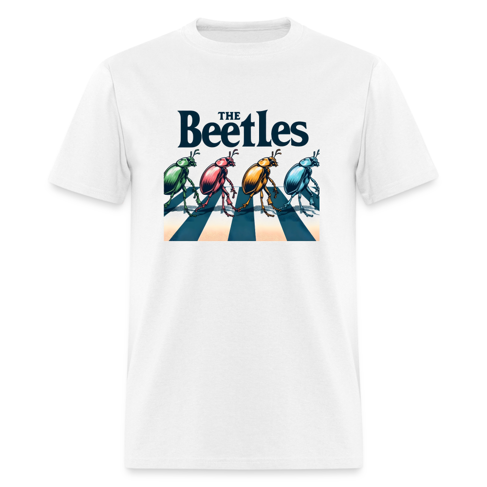 The Beatles Funny Classic T-Shirt - white