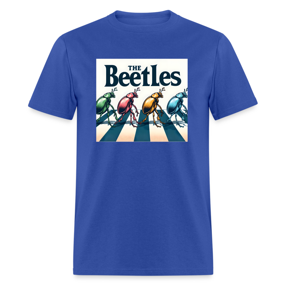 The Beatles Funny Classic T-Shirt - royal blue