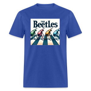 The Beatles Funny Classic T-Shirt - royal blue