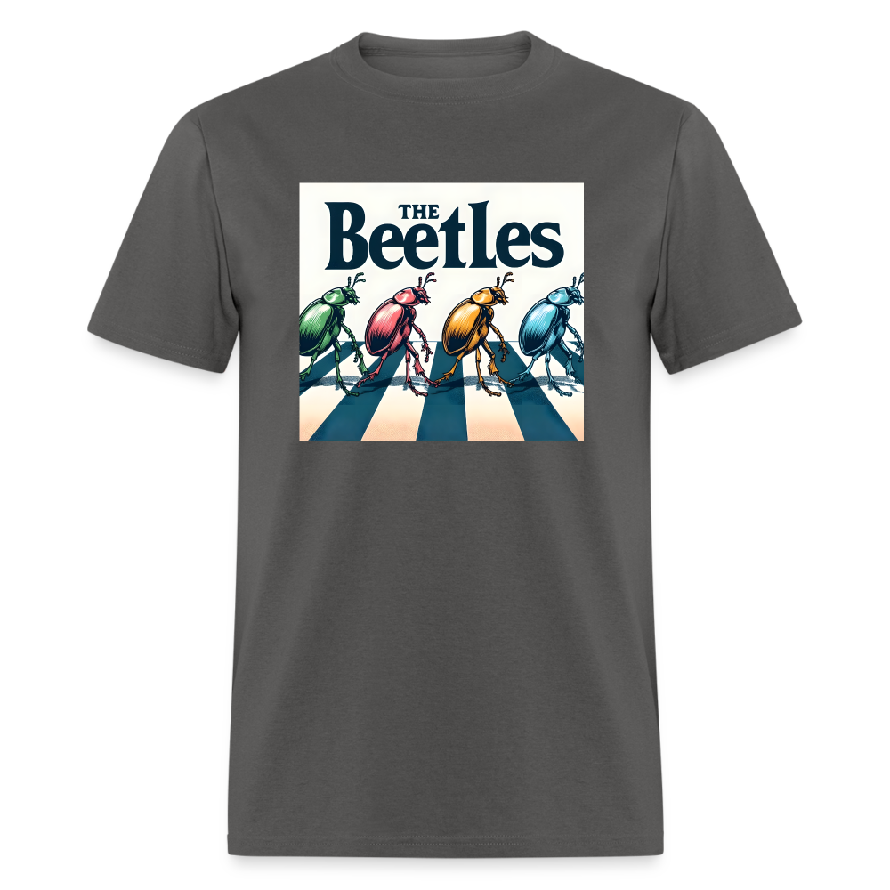 The Beatles Funny Classic T-Shirt - charcoal