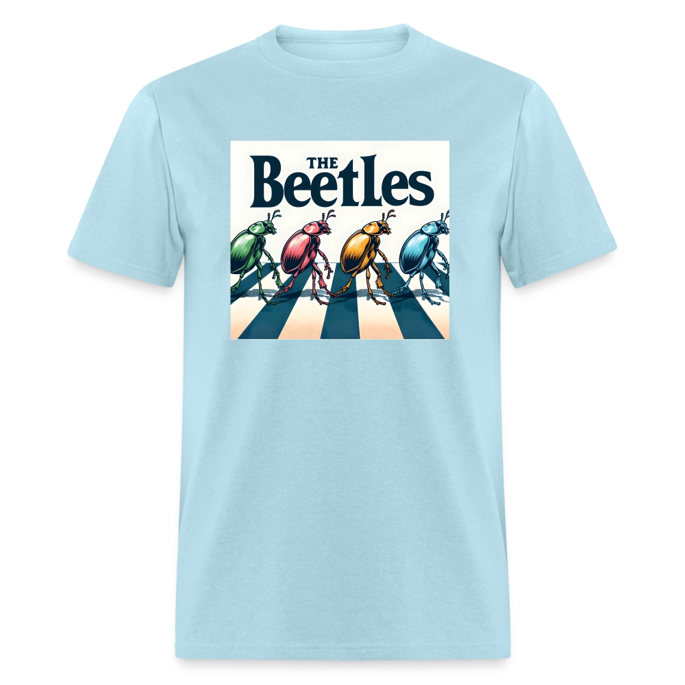 The Beatles Funny Classic T-Shirt - powder blue