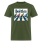 The Beatles Funny Classic T-Shirt - military green