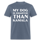 My Dog Is Smarter Than Kamala Classic T-Shirt - denim