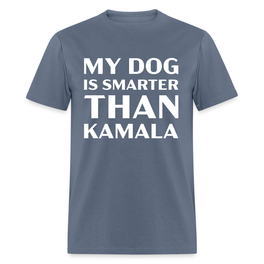 My Dog Is Smarter Than Kamala Classic T-Shirt - denim