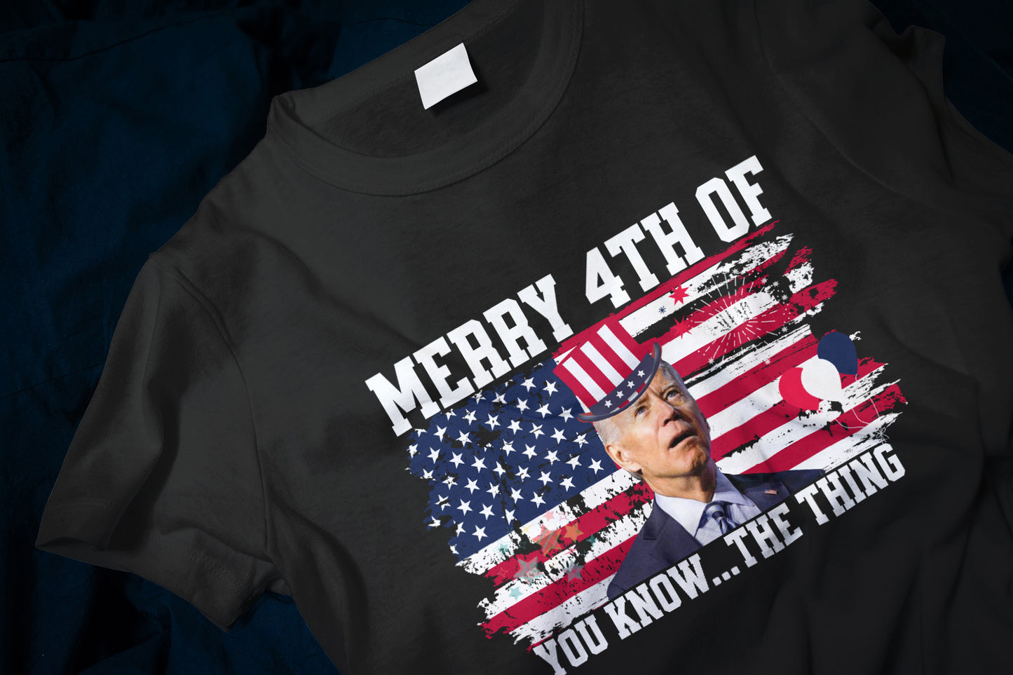 Merry 4th of You Know...The Thing Funny Biden Classic T-Shirt