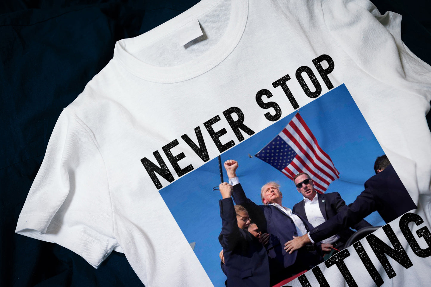 Never Stop Fighting DJT 7/13/24 Unisex Classic T-Shirt