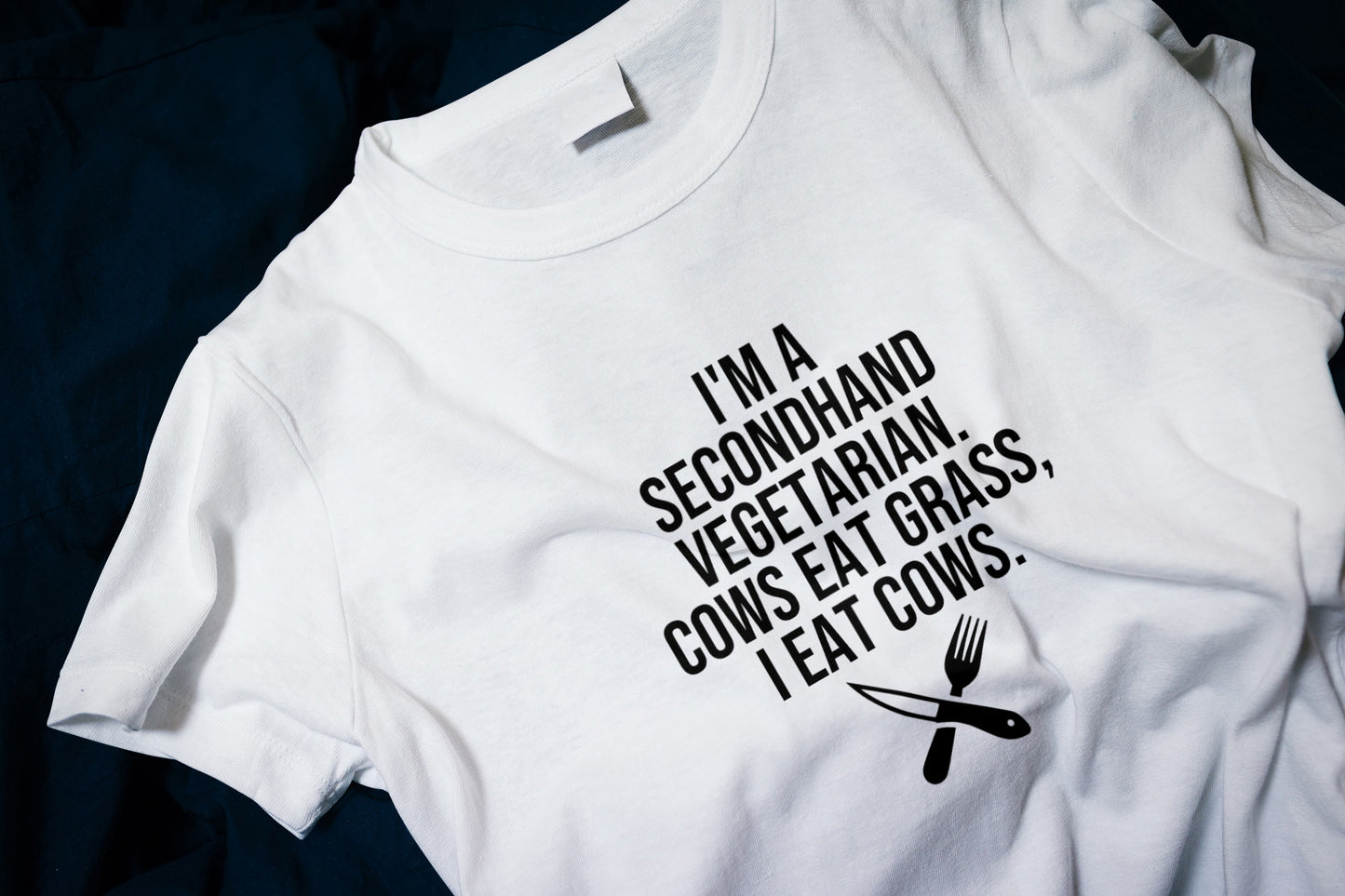 I'm a Secondhand Vegetarian Funny Classic T-Shirt