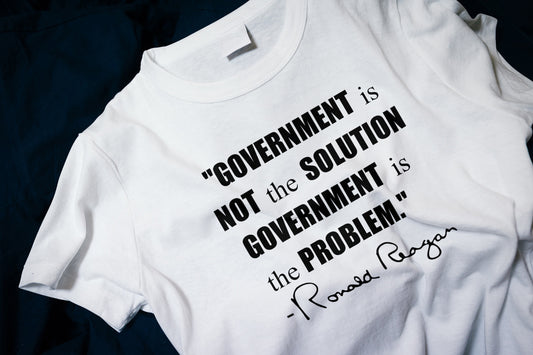 Ronald Reagan | Government is the Problem Classic T-Shirt