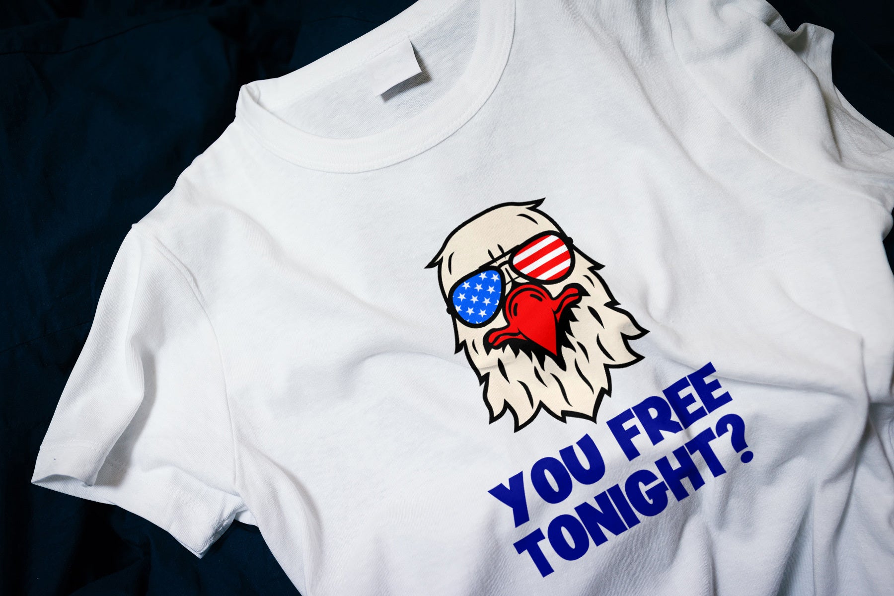 You free tonight? Patriotic Men's Classic T-Shirt