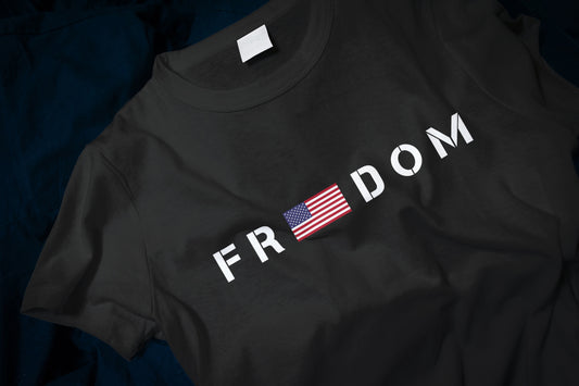 Freedom USA Flag Classic T-Shirt