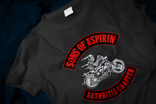 Sons of Aspirin Motorcycle Bikers Club Men's Classic T-Shirt