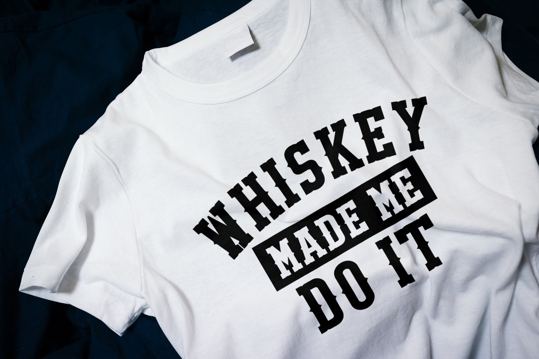 Whiskey Made Me Do It Classic T-Shirt