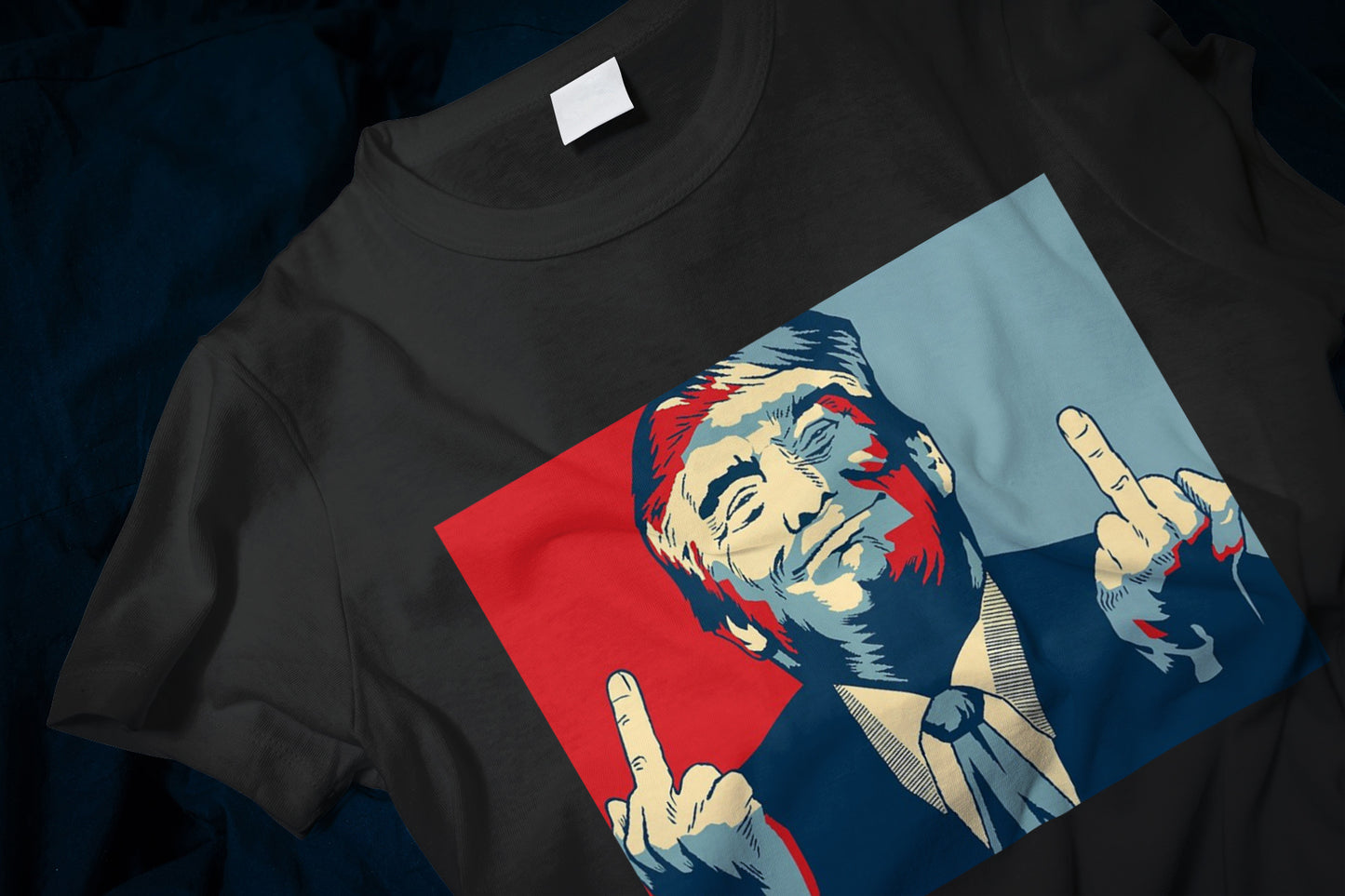 Middle Finger Trump Classic T-Shirt