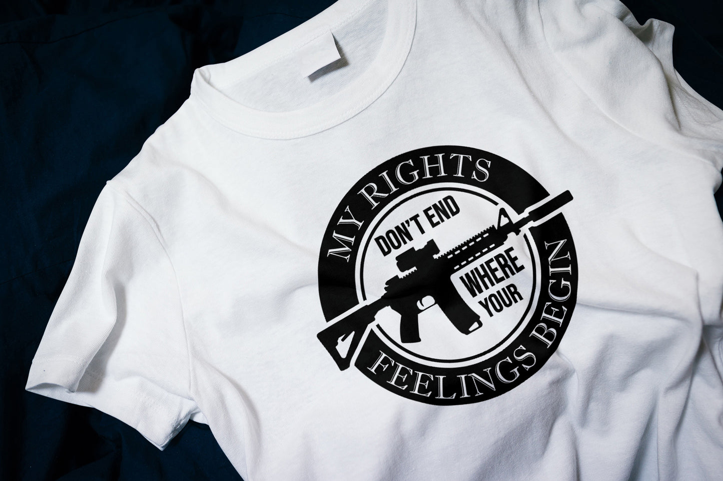 My Rights Don't End Where Your Feelings Begin Classic T-Shirt