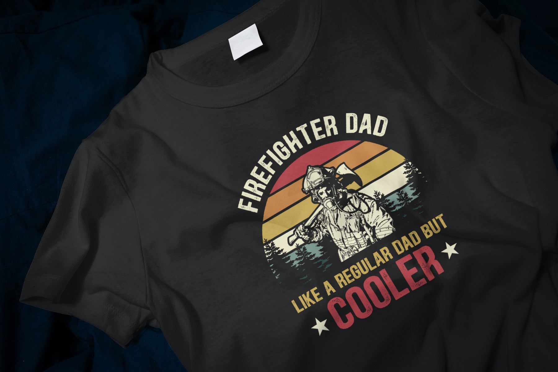 Firefighter Dad Classic T-Shirt