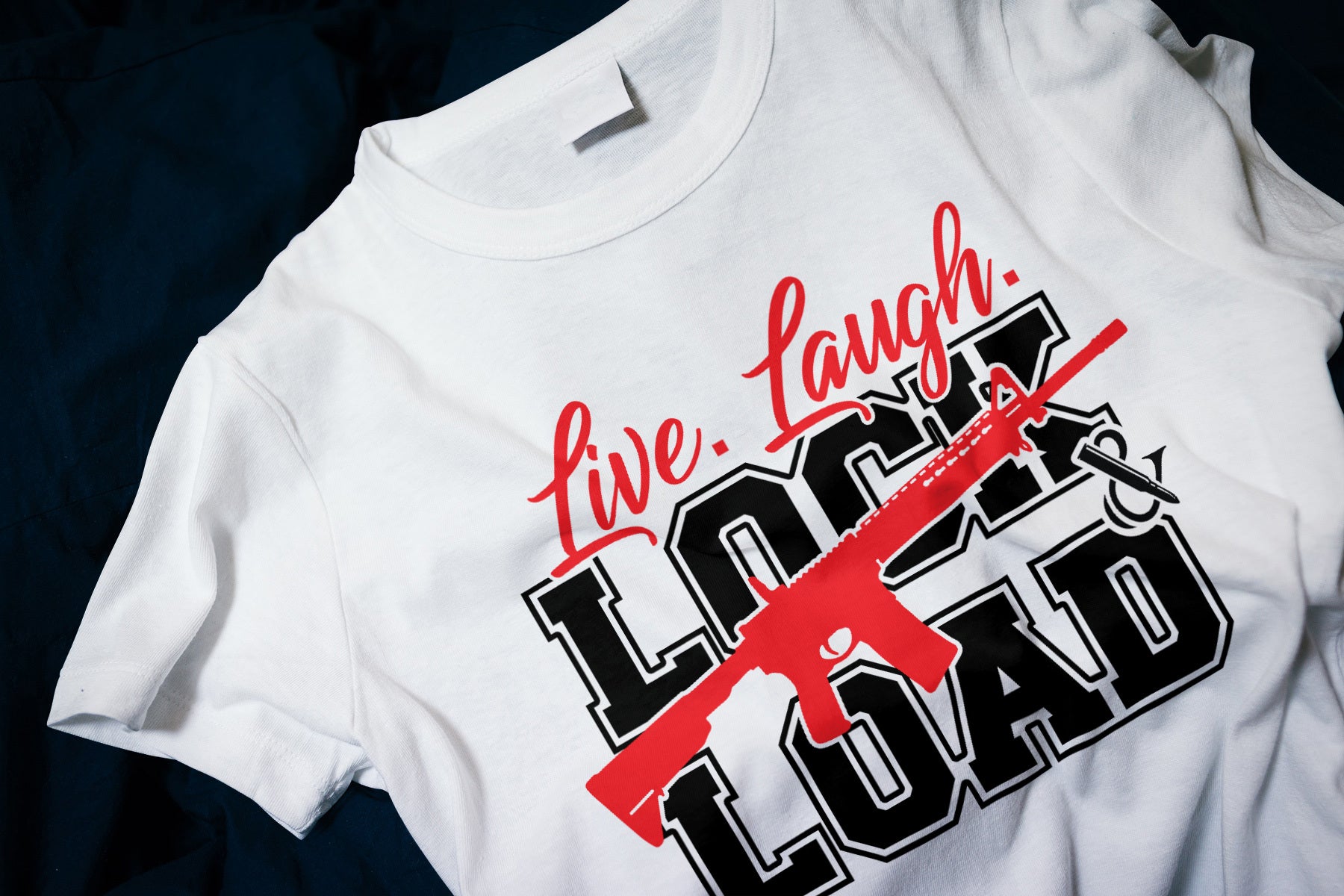 Live, Laugh, Lock And Load Men's Classic T-Shirt