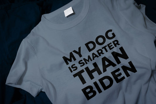 My Dog is Smarter Than Biden Classic T-Shirt