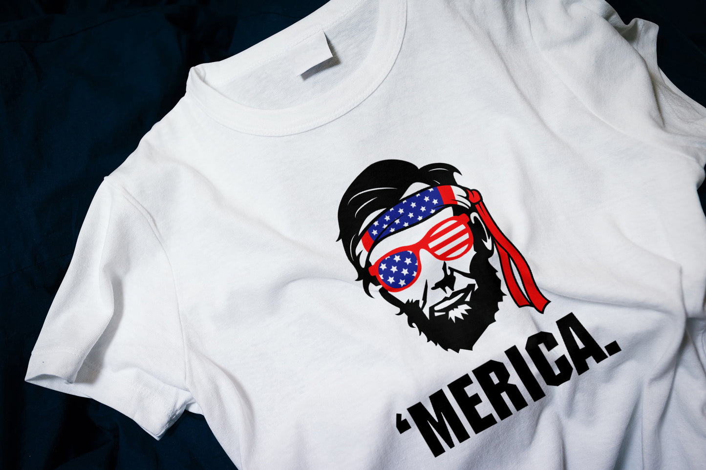 Abraham Lincoln - 'Merica 4th of July Classic T-Shirt