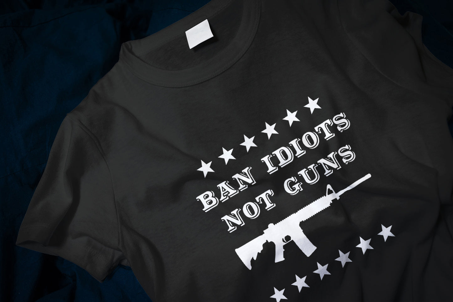 Ban Idiots, Not Guns Classic T-Shirt