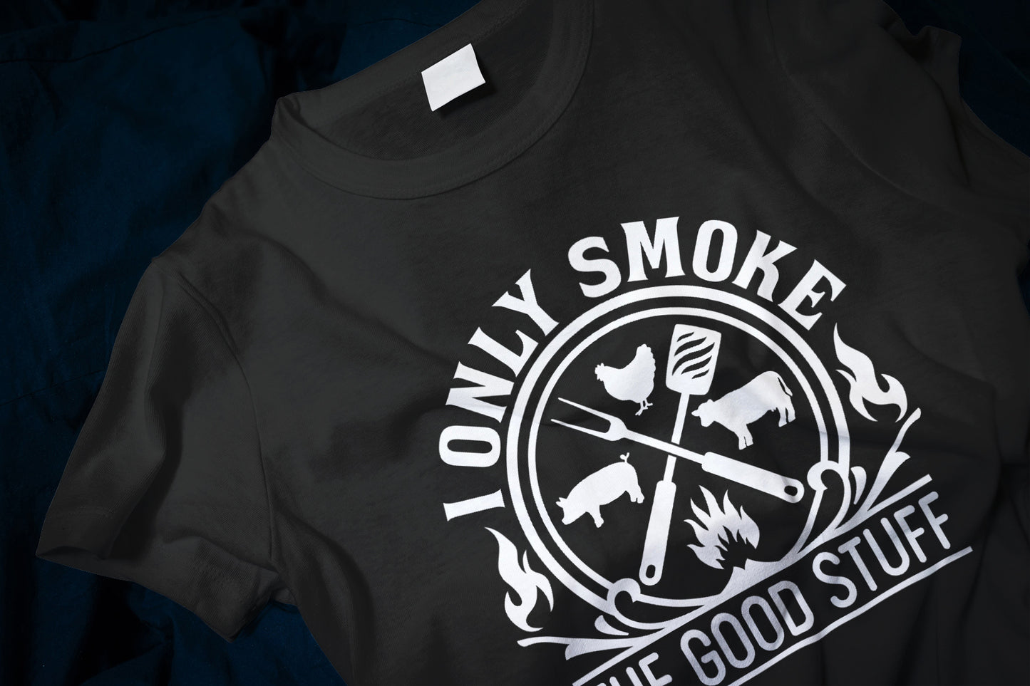 I Only Smoke The Good Stuff Grilling Men's Classic T-Shirt