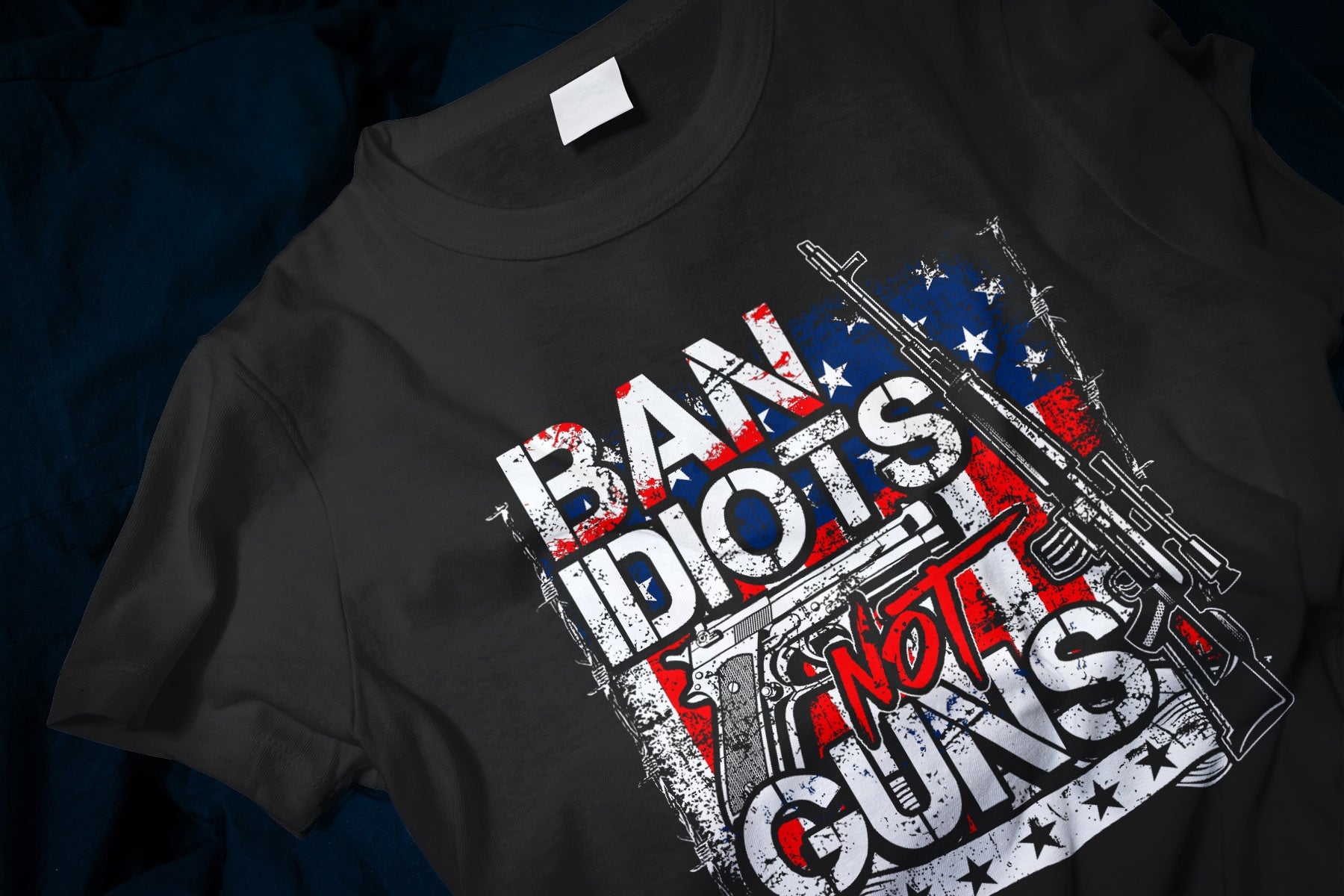 Ban idiots not Guns Classic T-Shirt