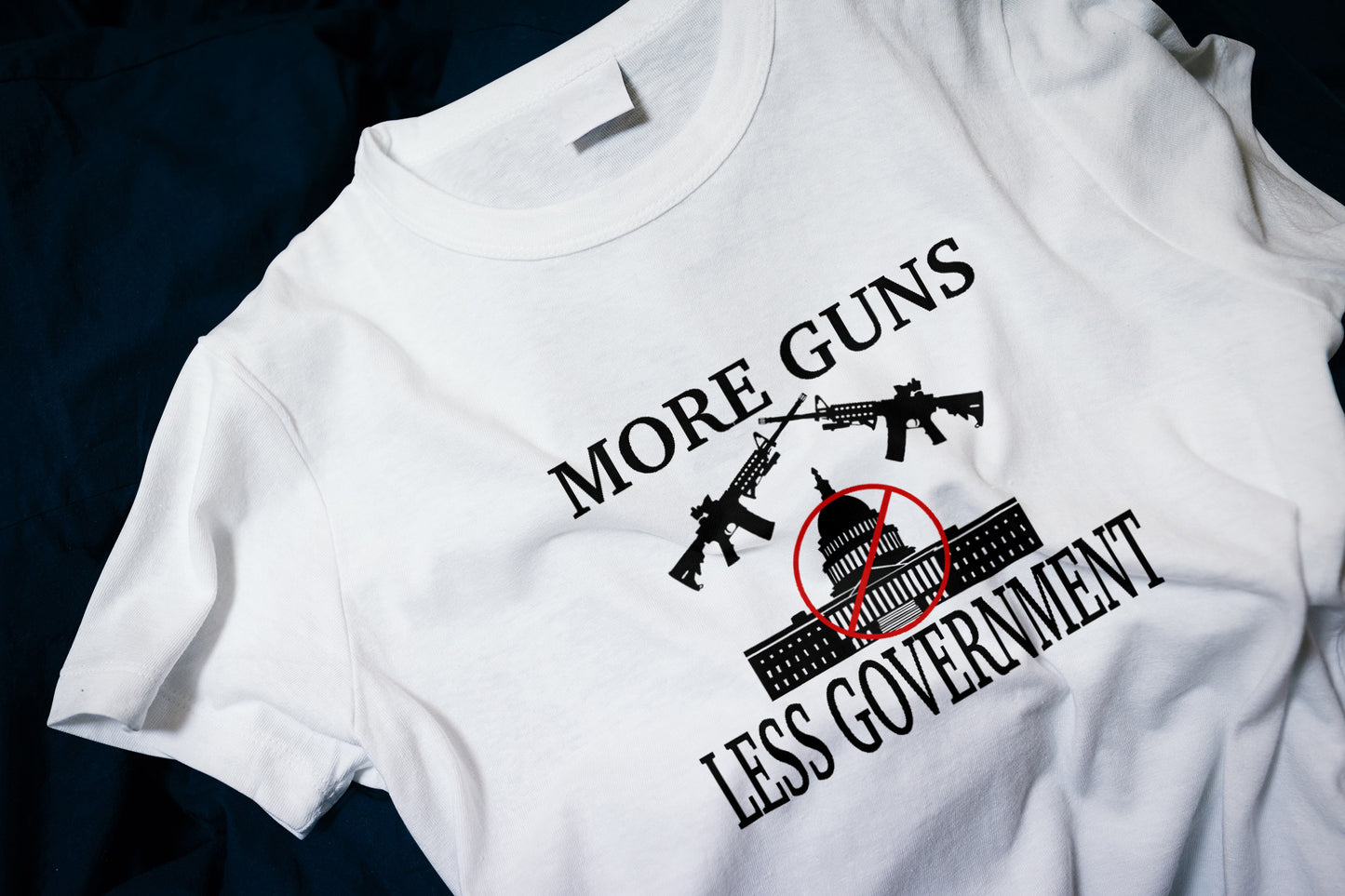 More guns, less government Unisex Classic T-Shirt