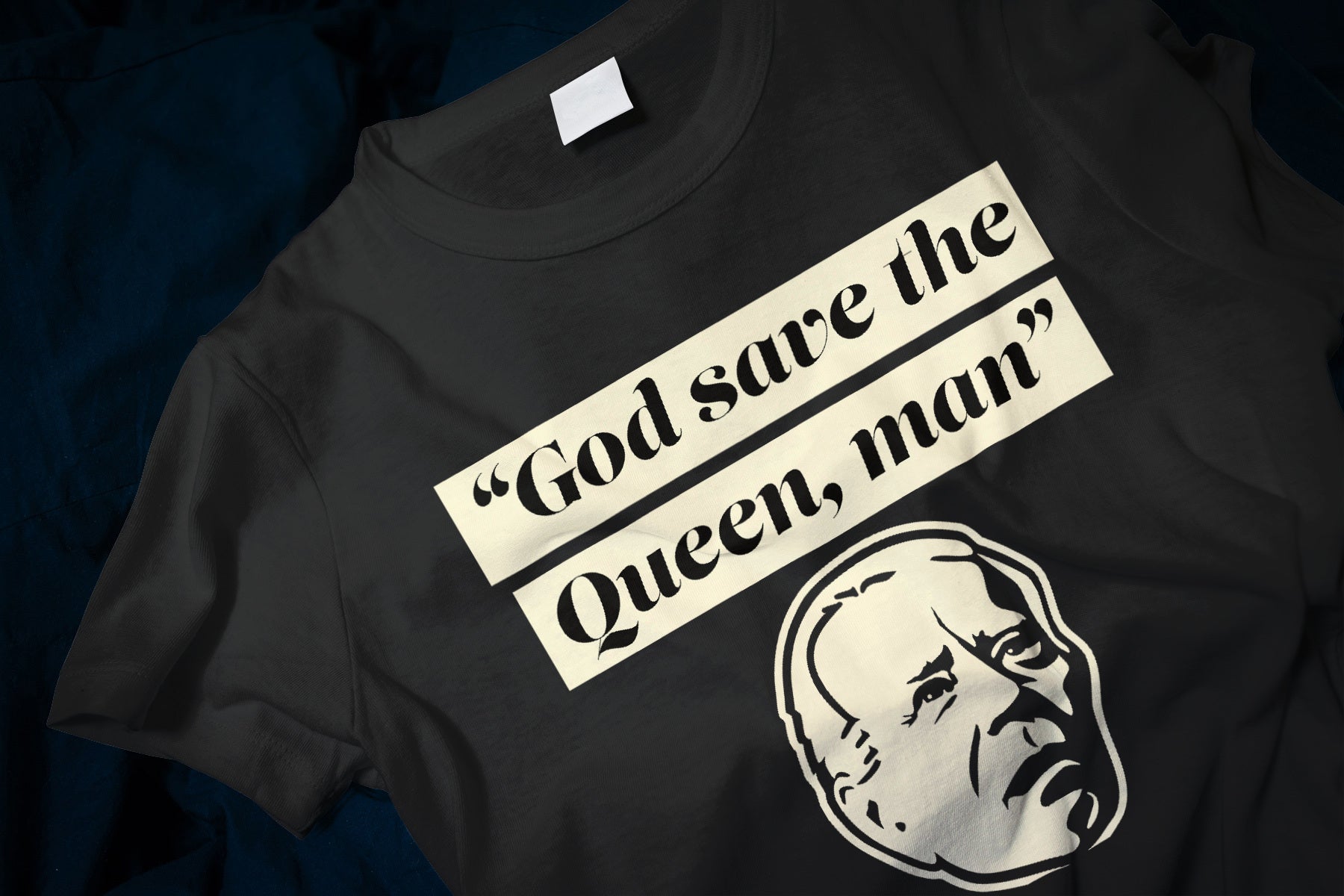 God save the Queen, man Funny Biden Quote Classic T-Shirt