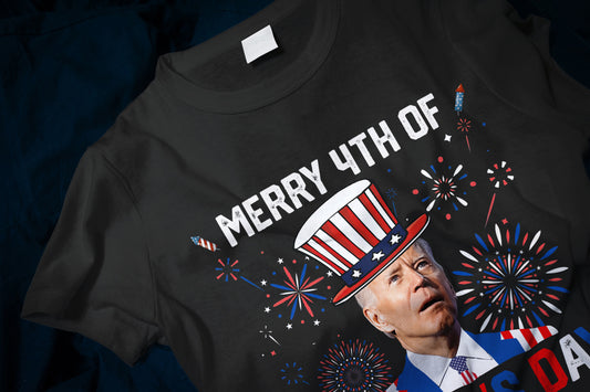 Joe Biden, Merry 4th Of Father's Day Funny Classic T-Shirt