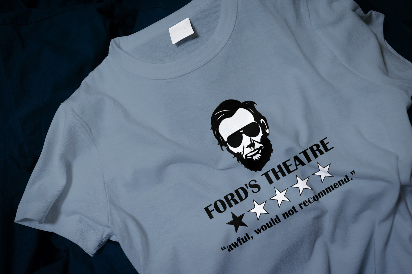 Abraham Lincoln Ford Theatre 1 Star Review Funny Classic T-Shirt