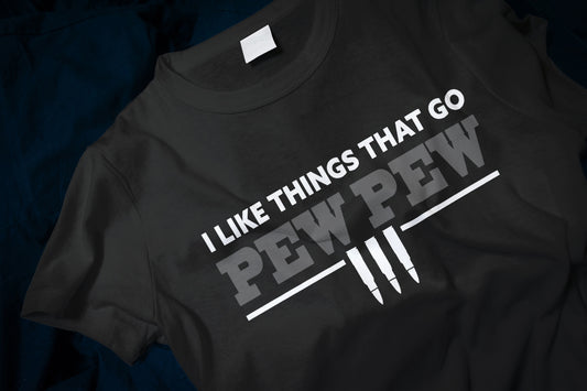 I Like Things That Go Pew Pew Classic T-Shirt