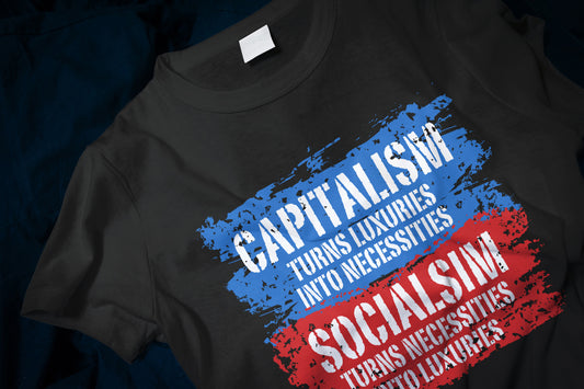 Capitalism vs Socialism Classic T-Shirt