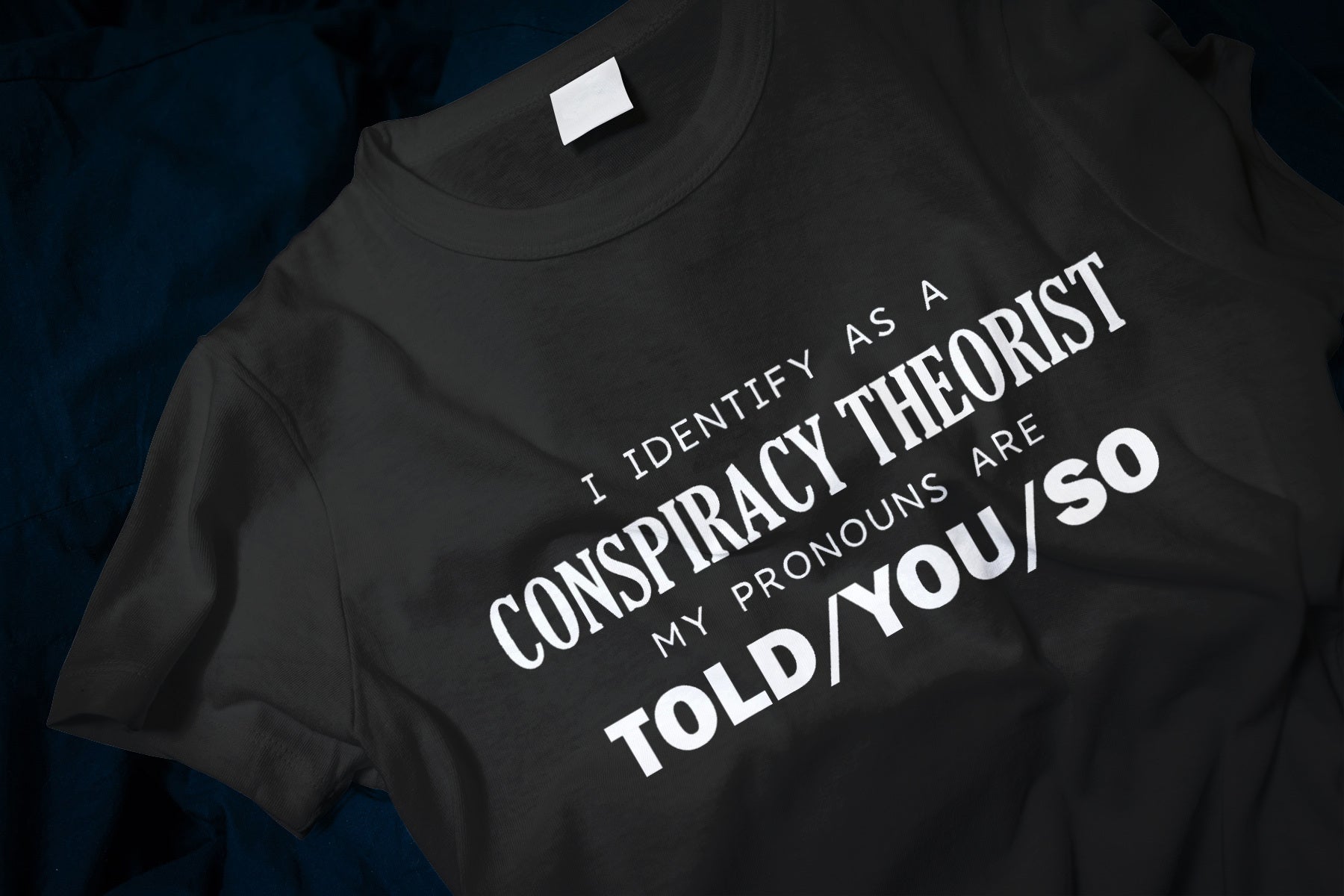 I Identify as a Conspiracy Theorist Men's Classic T-Shirt