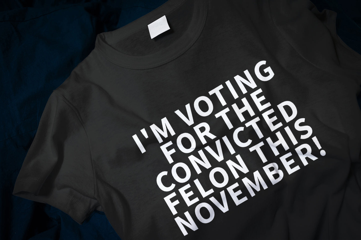 I'M VOTING FOR THE  CONVICTED FELON THIS NOVEMBER! Unisex Classic T-Shirt