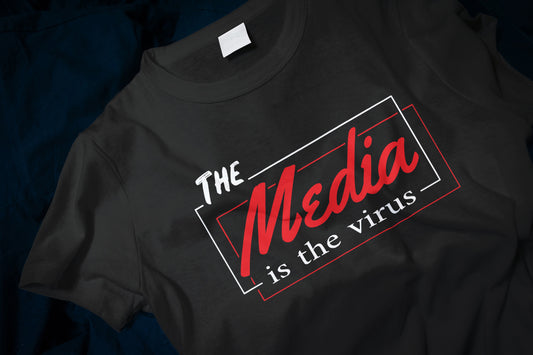 The Media Is The Virus Classic T-Shirt