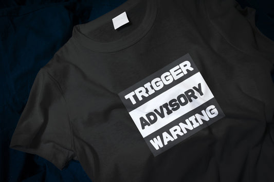 Trigger Advisory Warning Men's Classic T-Shirt