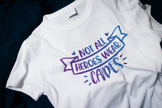 Not All Heroes Wear Capes Classic T-Shirt