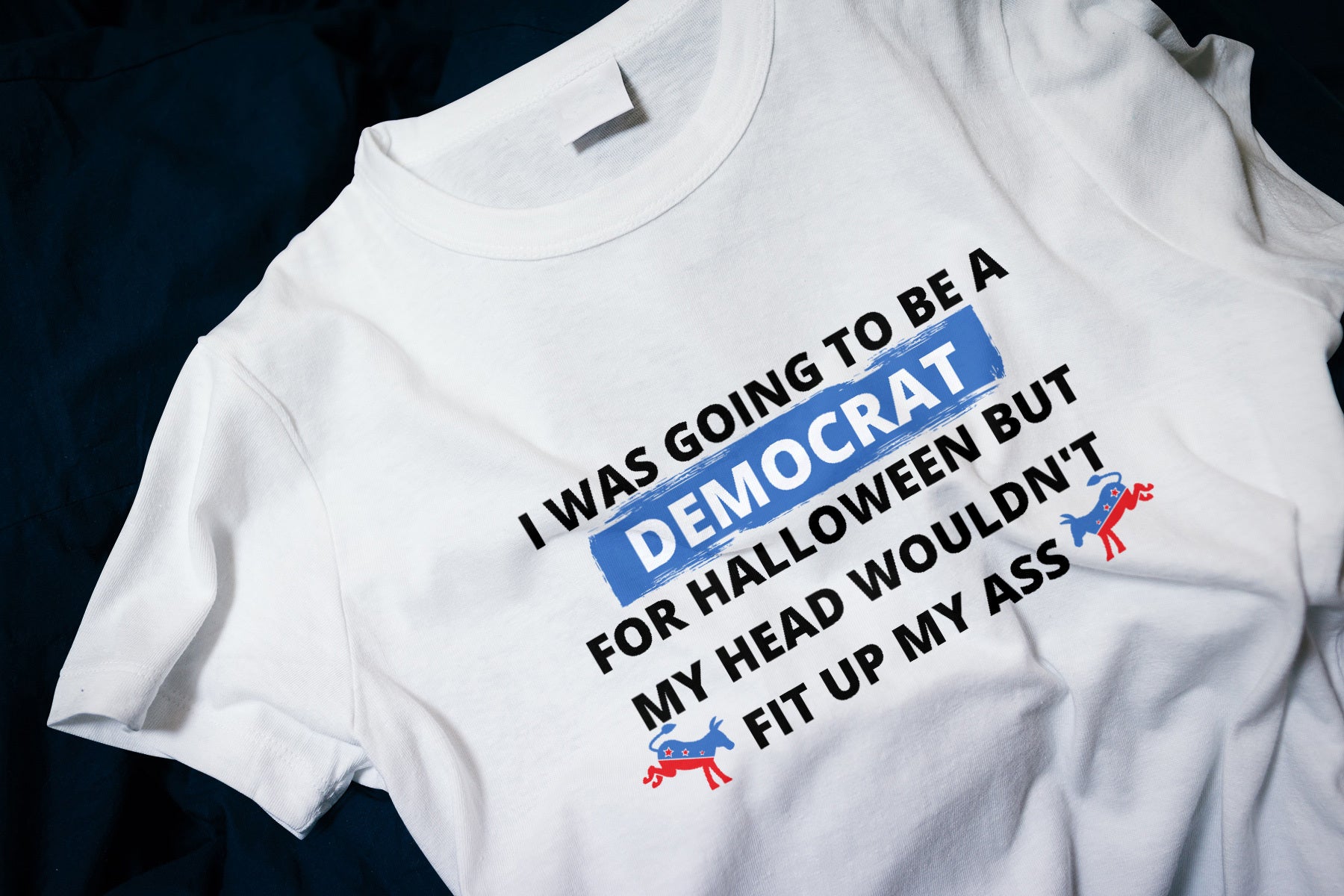 I was going to be a Democrat for Halloween Funny Classic T-Shirt