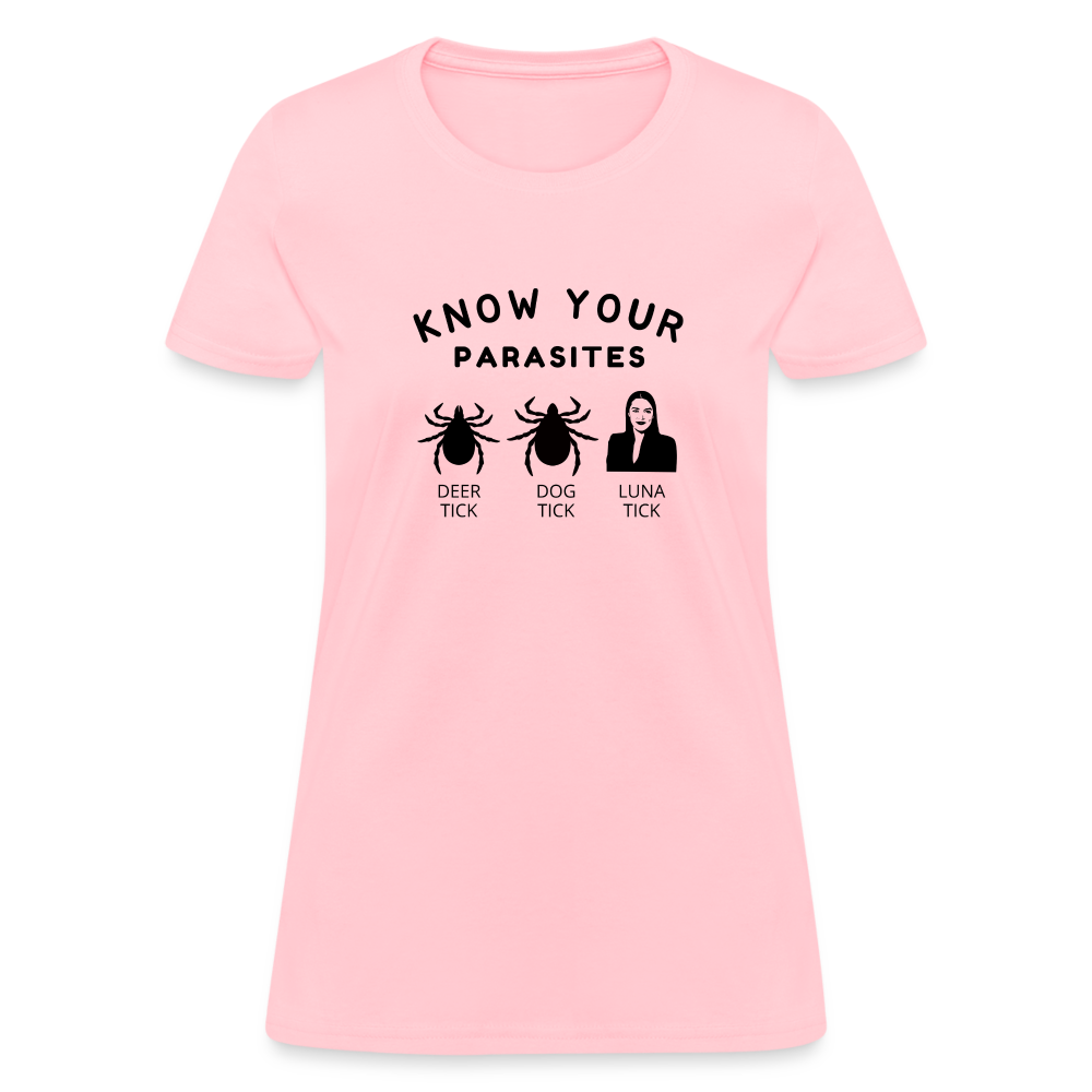 Know Your Parasites Women's T-Shirt - pink