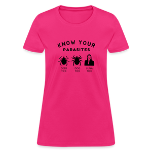 Know Your Parasites Women's T-Shirt - fuchsia