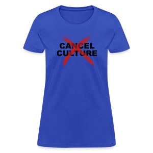 Cancel Cancel Culture Women's T-Shirt - royal blue