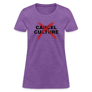 Cancel Cancel Culture Women's T-Shirt - purple heather