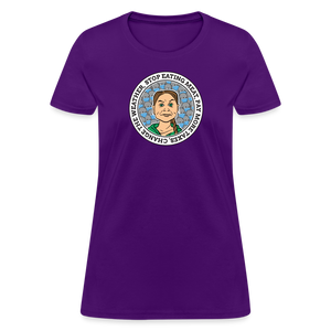 Climate Change Gremlin Women's T-Shirt - purple