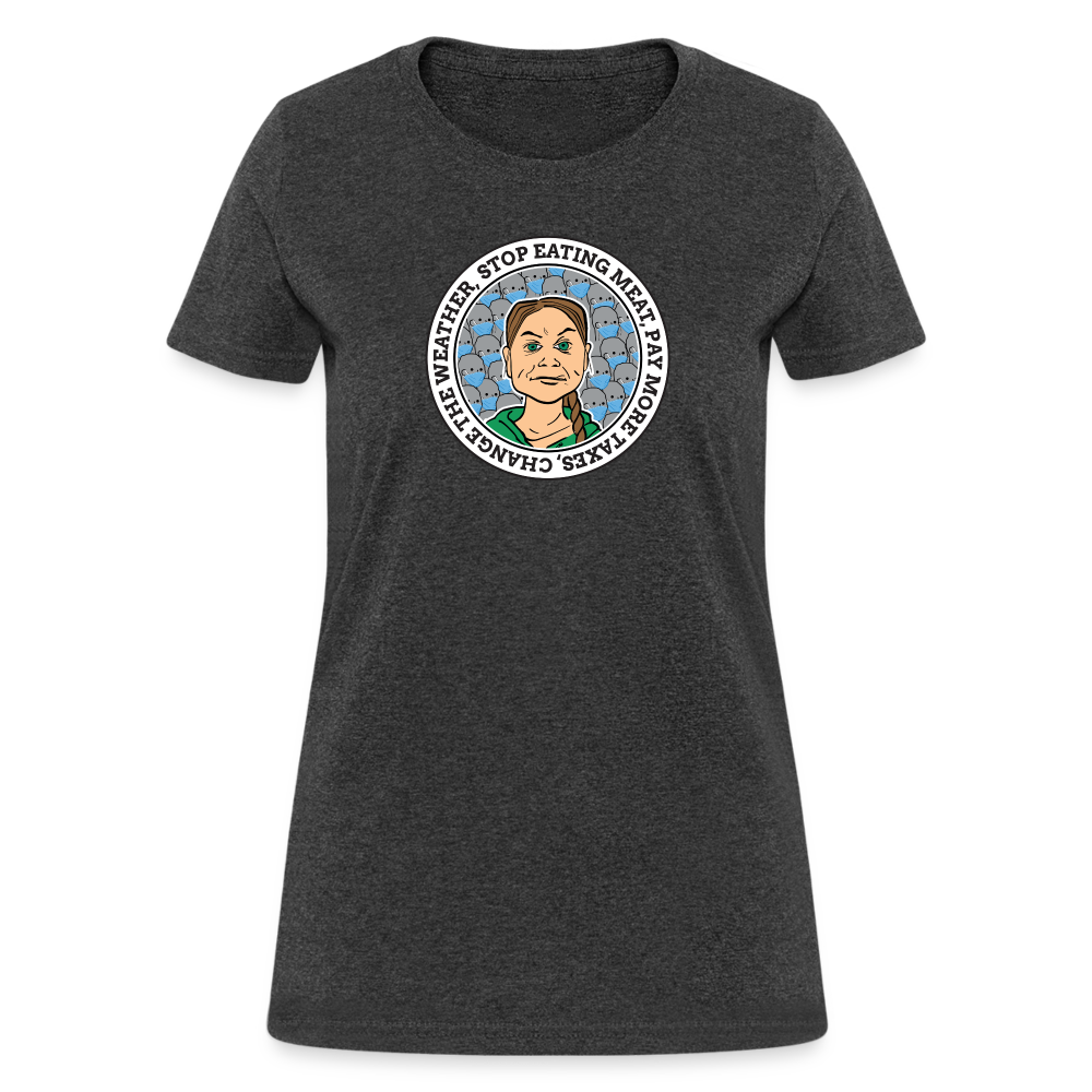 Climate Change Gremlin Women's T-Shirt - heather black