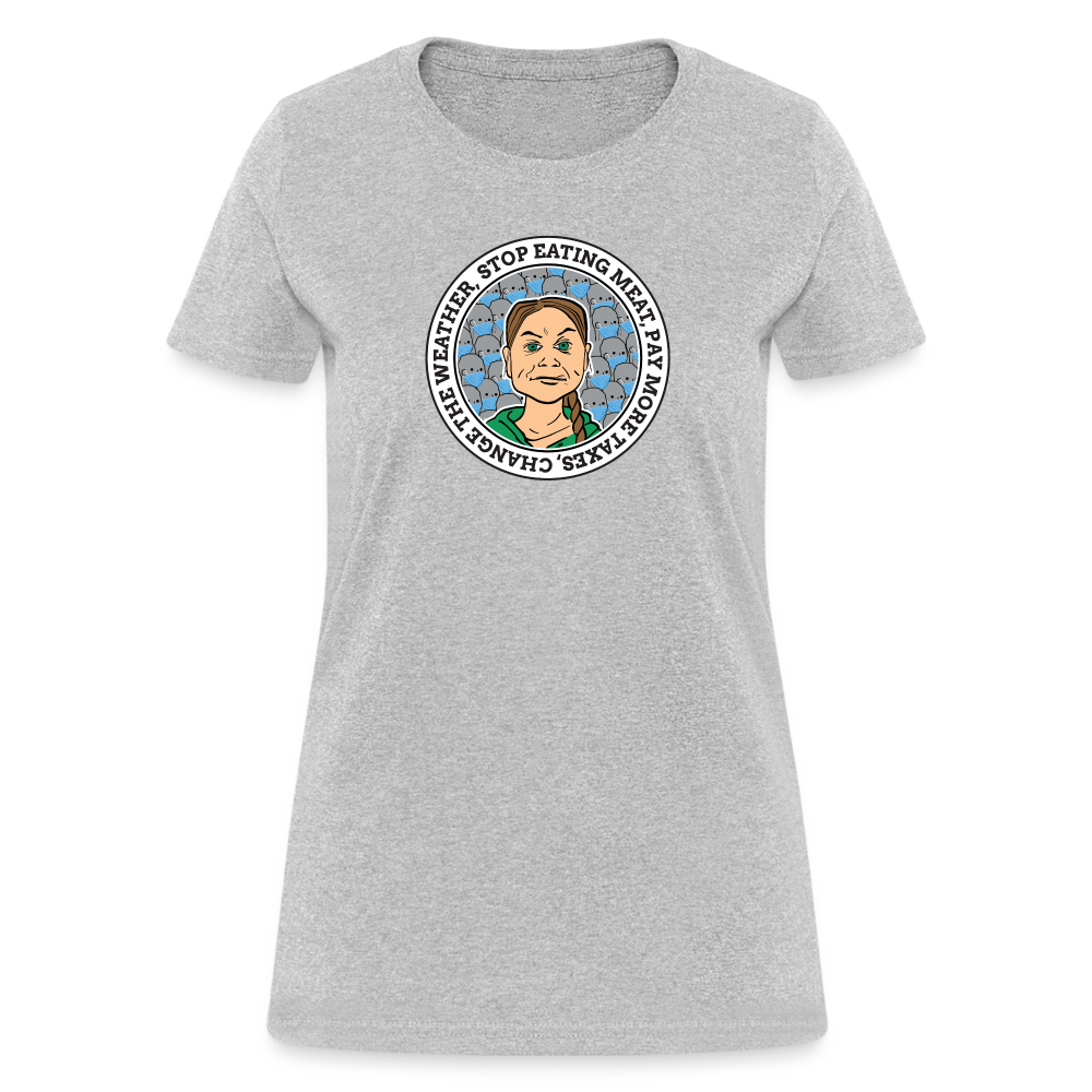 Climate Change Gremlin Women's T-Shirt - heather gray