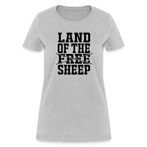 Land Of The Sheep Women's T-Shirt - heather gray