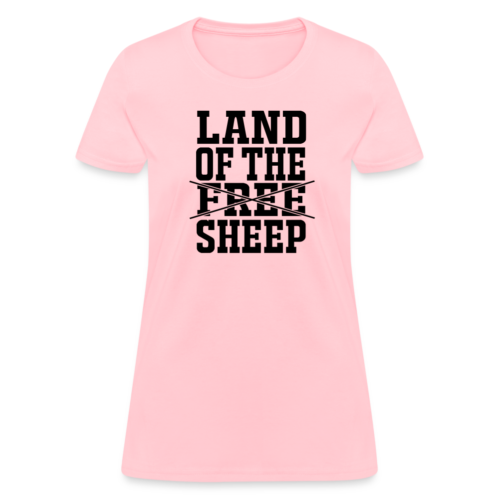 Land Of The Sheep Women's T-Shirt - pink