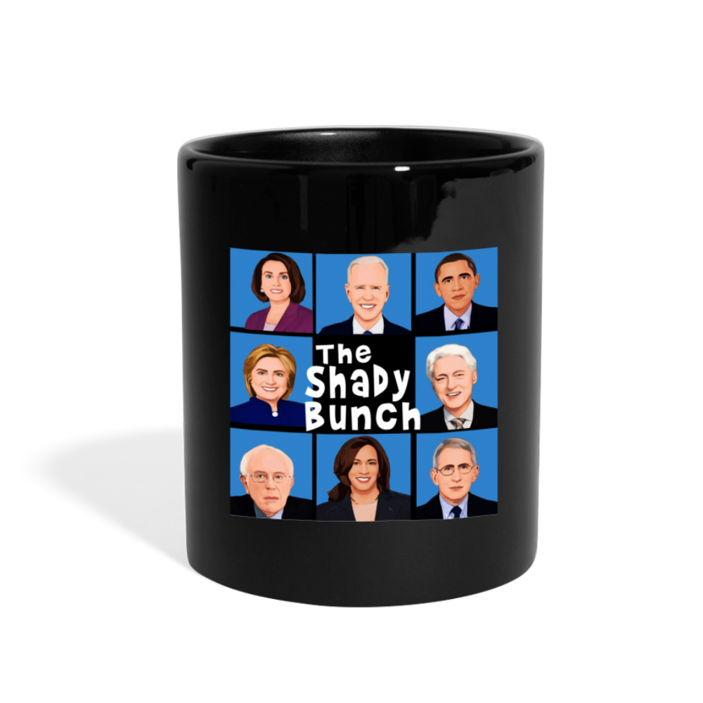 The Shady Bunch Full Color Mug - black